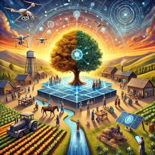 Cover for AI impact on life