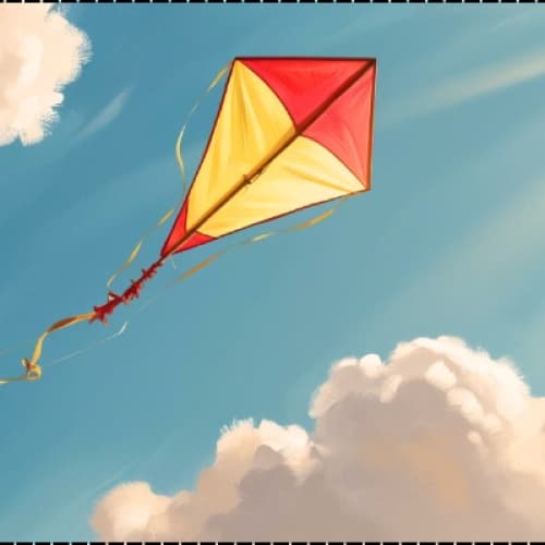 Cover for The lost kite
