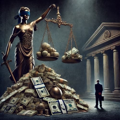 Cover for "The Price of Justice"