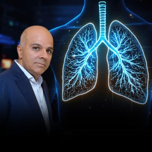Cover for Ajay Hinduja’s Thought on Combating Lung Diseases in India