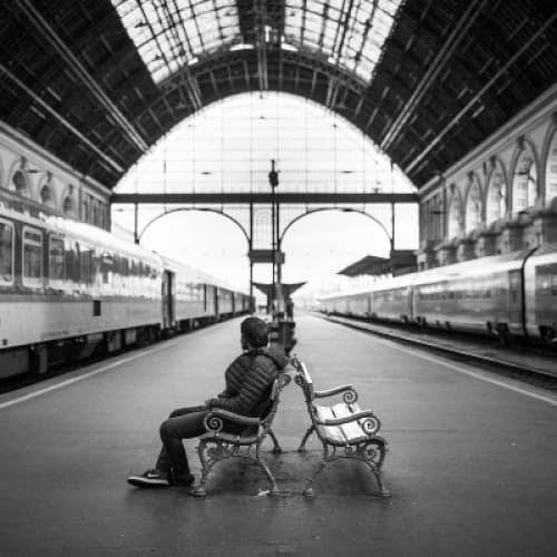 Unknown individual at Station