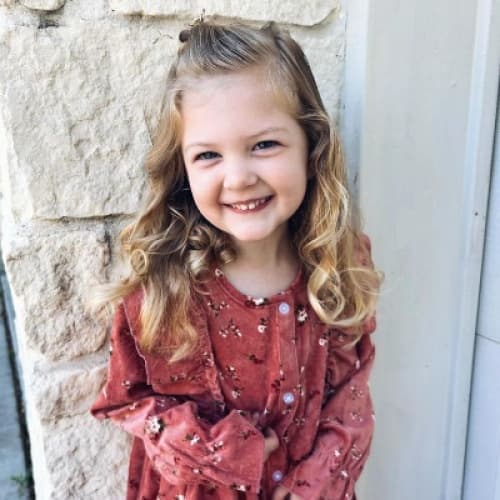 Cover for THE STORY OF A 6 YEAR OLD GIRL