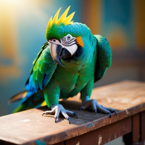 Cover for The case of missing parrot