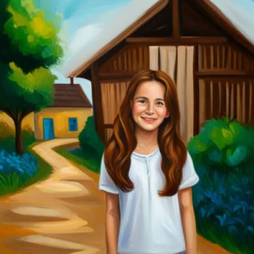Cover for A Brave Young Girl