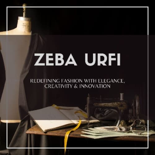 Cover for Zeba Urfi: Redefining Fashion with Elegance, Creativity & Innovation
