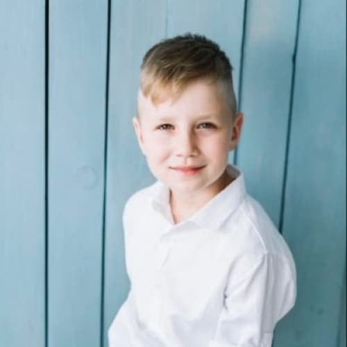 Cover for Six year old boy story