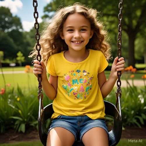 Cover for 8 year old girl story