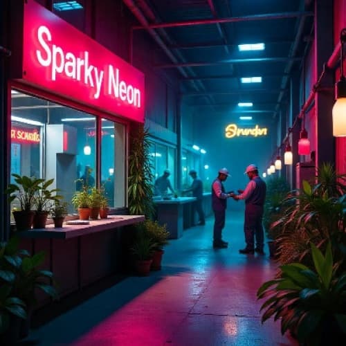 Cover for Illuminating a Greener Future: Sparky Neon's Journey to Carbon-Neutral Manufacturing by 2025