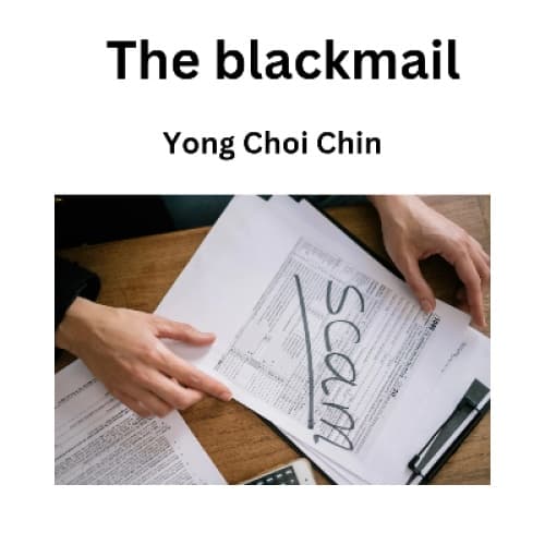 Cover for The blackmail