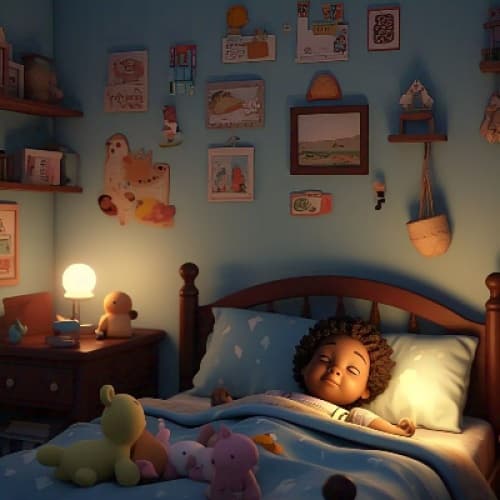 Cover of Here's a soothing bedtime story for children