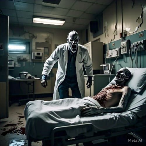Cover for A horror Hospital