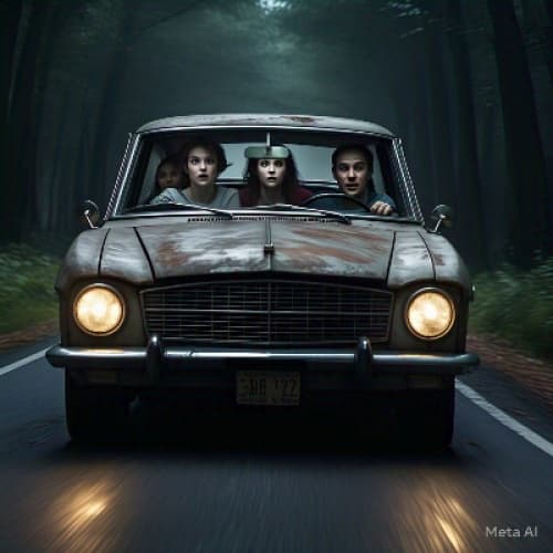 Cover for A Terrifying Journey