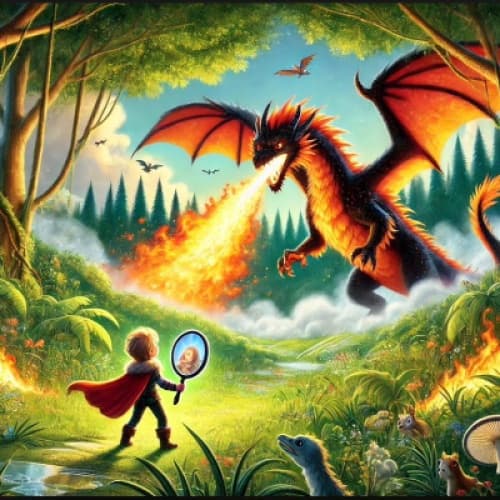 Cover for Zaynab and the Dragon of the Burning Sky