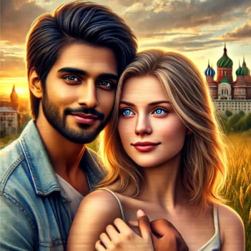 Cover for An Indian guy, A Russian Soul Part One.