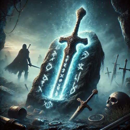 Cover for "The Whispering Blade."