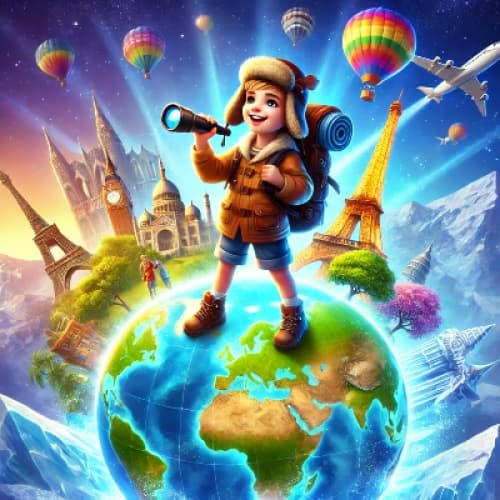 Cover for JIFFY'S Great Journey: Exploring the World