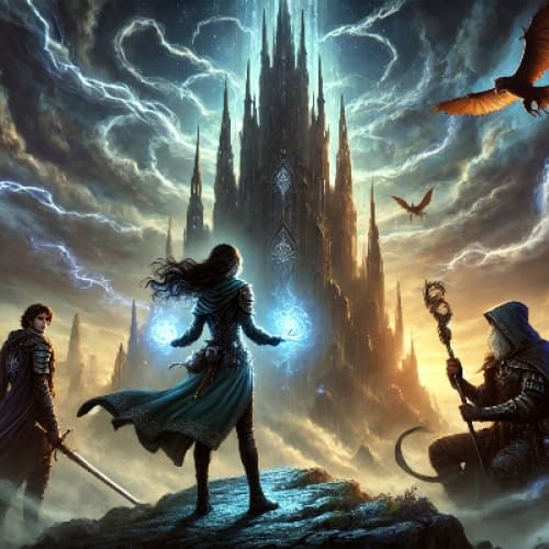 Cover for The Master Story: The Echoes of Elarion
