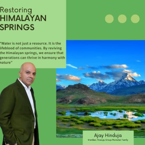 Cover for The Jal Jeevan Mission: Ajay Hinduja’s Thoughts on Water Stewardship