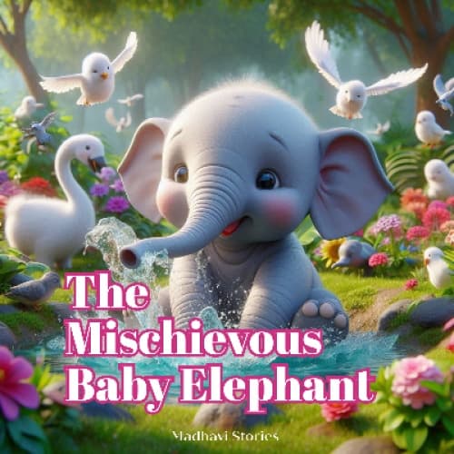 Cover for The Mischievous Baby Elephant