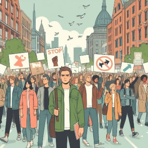A Nation's Cry: The Resilience of Youth