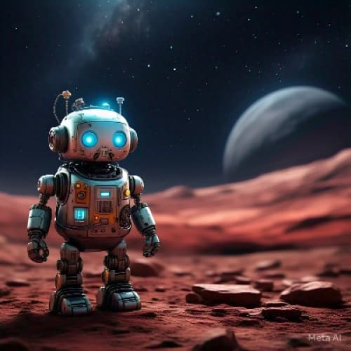 Cover for The brave little Robot