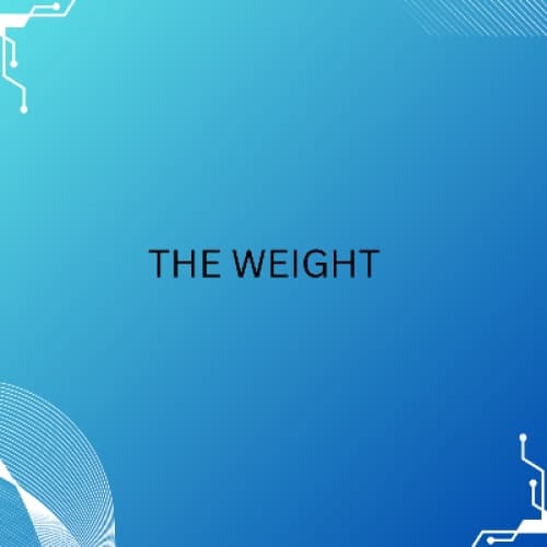 Cover for THE WEIGHT