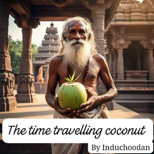 Cover for The Time travelling Coconut