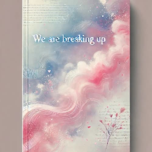 Cover for We are breaking up
