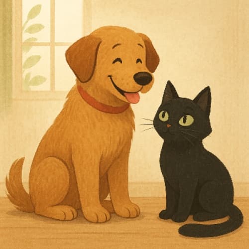 Cover for "The Dog and the Cat"