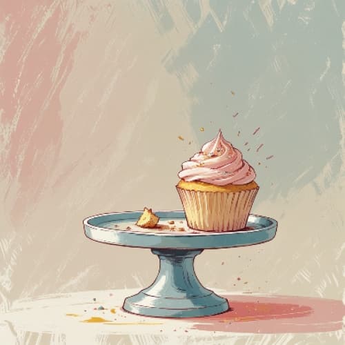 Cover for The case of the missing cupcake
