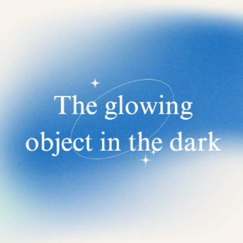 Cover for Glowing.....what???