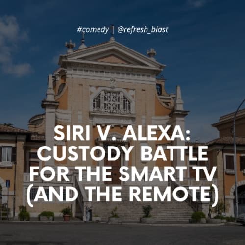 Cover for Siri v. Alexa: Custody Battle for the Smart TV (and the Remote)