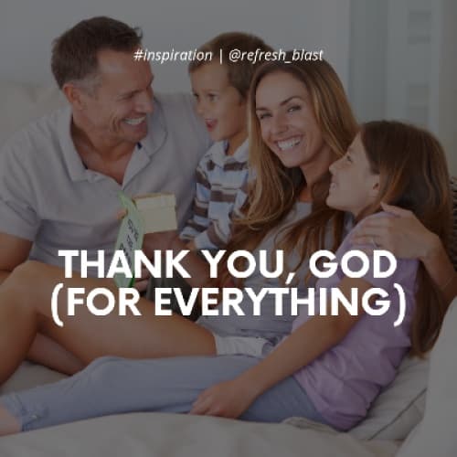 Cover for Thank You, God (For Everything)