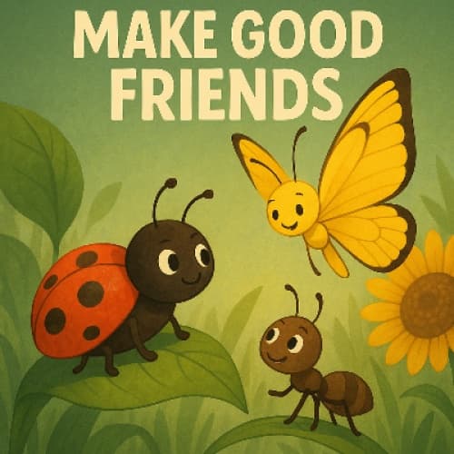 Cover for Make good friends