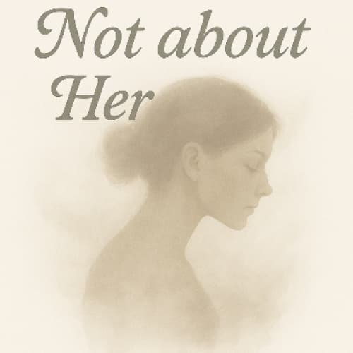 Cover for Not About Her!