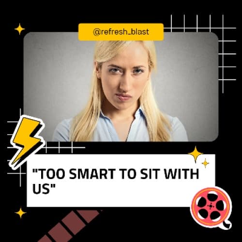 Cover for "Too Smart to Sit With Us"