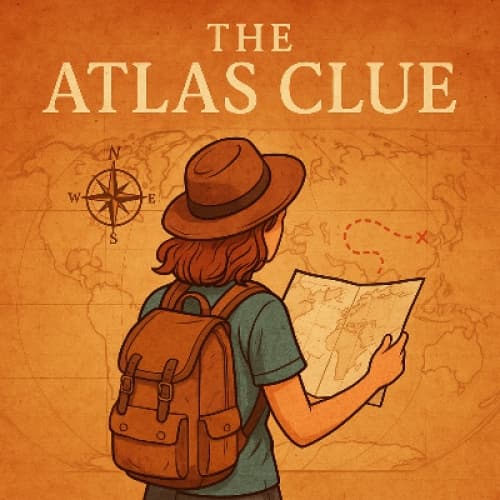 Cover for “The Atlas Clue”