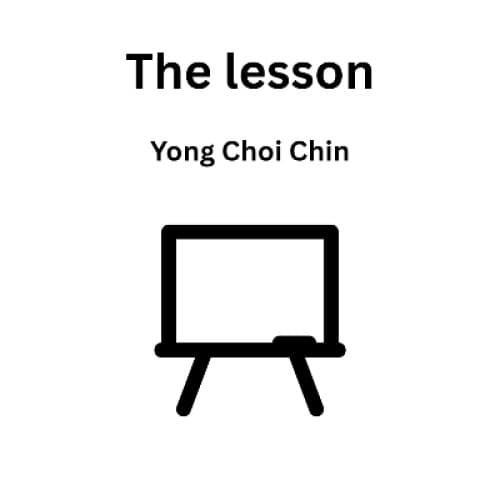 Cover for The lesson