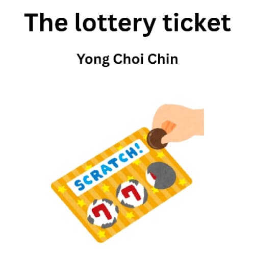 Cover for The lottery ticket