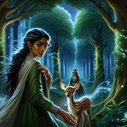 Cover for The Tale of Princess Elara and the Whispering Forest