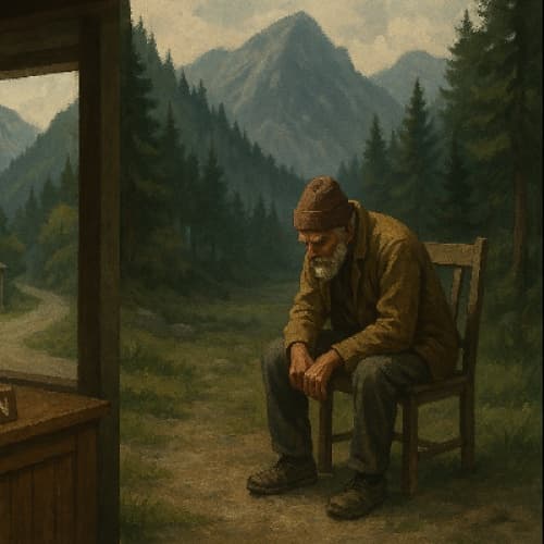 Cover for A Strange Experience in the Valley of Death: The Old Man and His Magical Meal!
