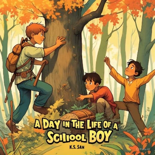 Cover for A Day in the Life of A school Boy 1