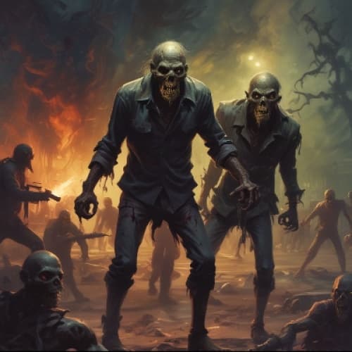Cover for **Title: The Silent Swarm: A Descent into the Abyss**