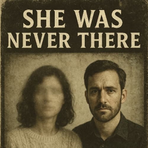 Cover for She Was Never There