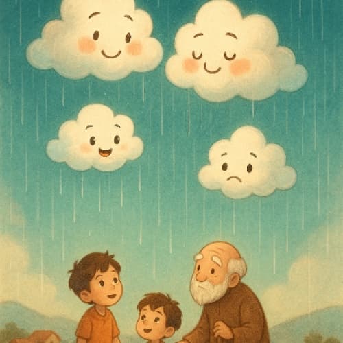 Cover for The Story of Lullu the Cloud