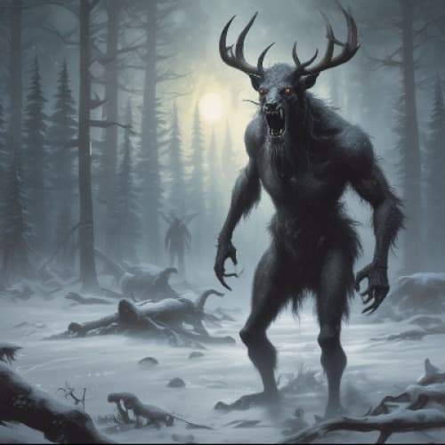 Cover for **Frozen Souls and the Windigo’s Gaze**