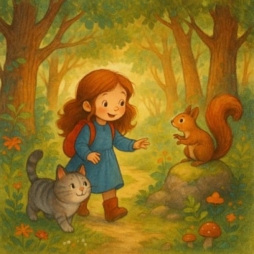 Cover for Luna and the Whispering Woods