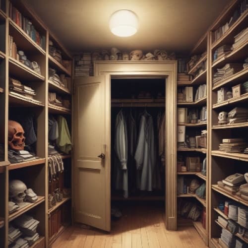 Cover for **The Hidden Room in the Closet**