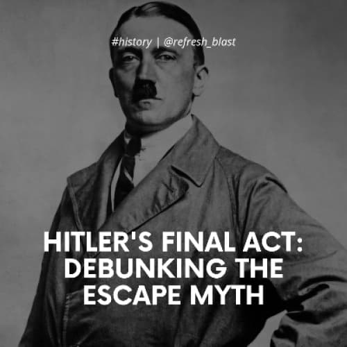 Cover for Hitler's Final Act: Debunking the Escape Myth