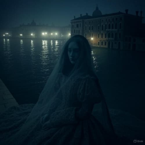 Cover for A NIGHT IN THE SHADOWS OF CA' D' ORO